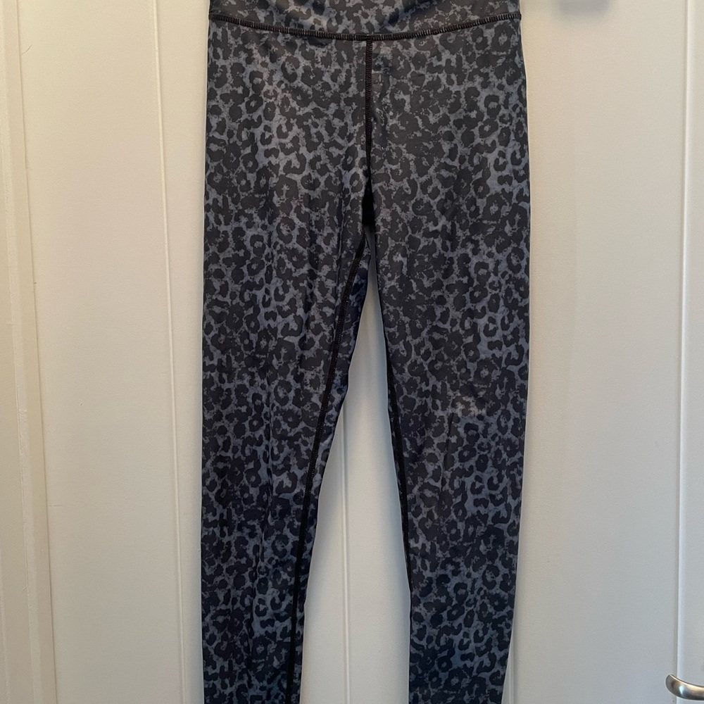 ZYIA Black Leopard Print Leggings